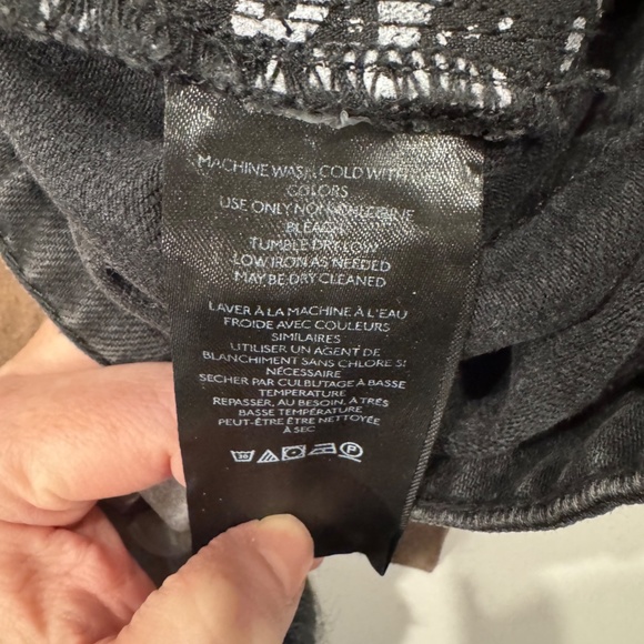 Free People We The Free Come As You Are Denim Maxi Skirt Black size 6 - Picture 8 of 12